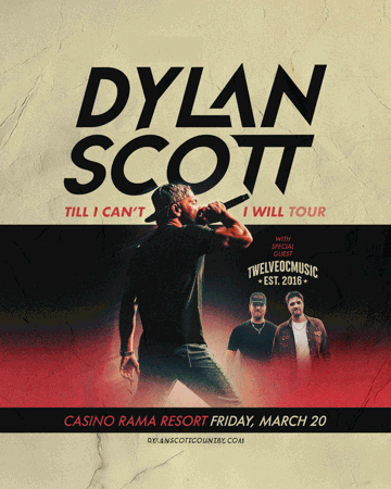 Dylan Scott: Till I Can't, I will Tour